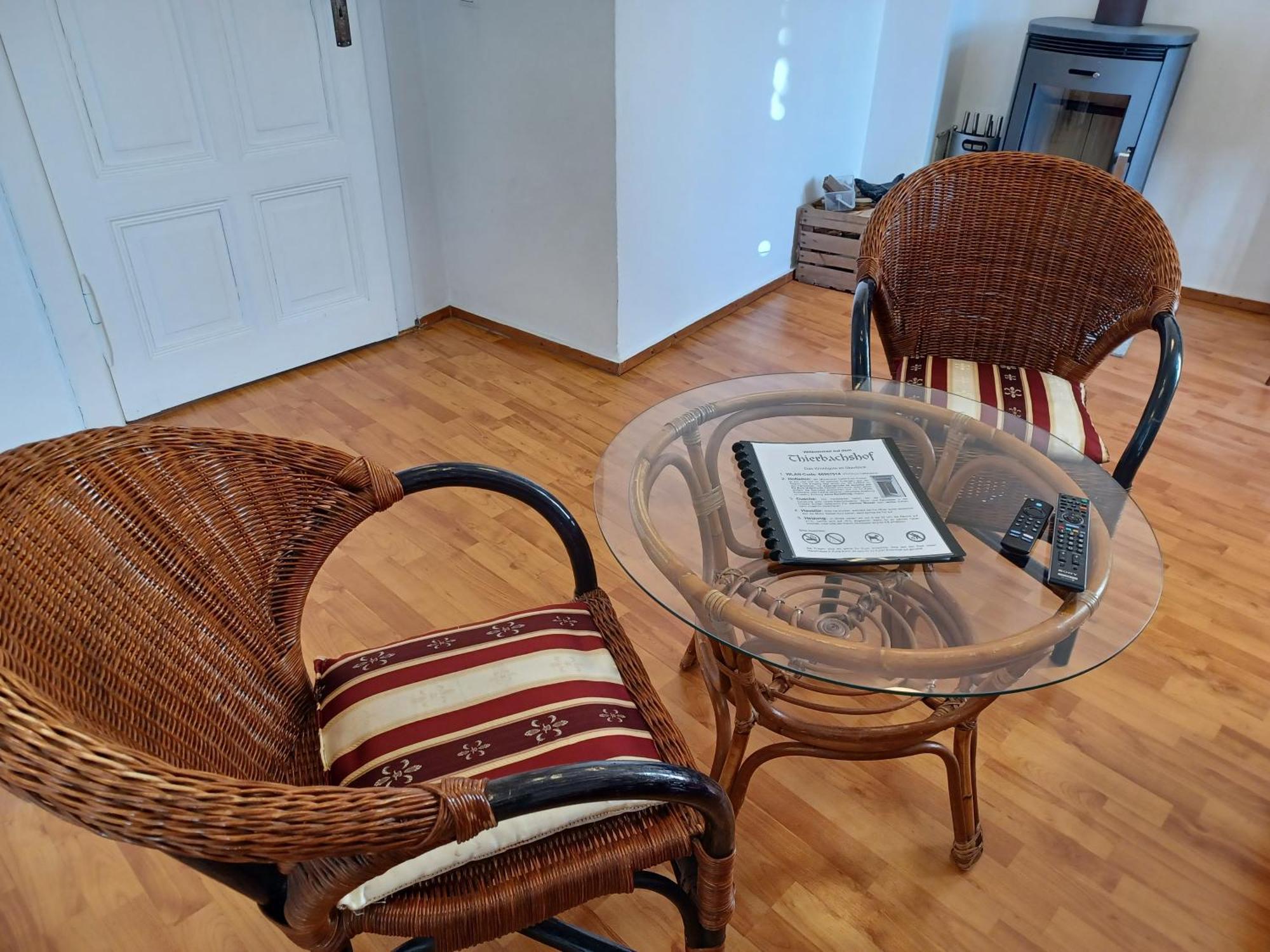 Ehemalige Bibliothek Apartment Fuer 2 Mit Kueche Kamin Netflix Parken Und Hofladen Steinhofel Exteriör bild